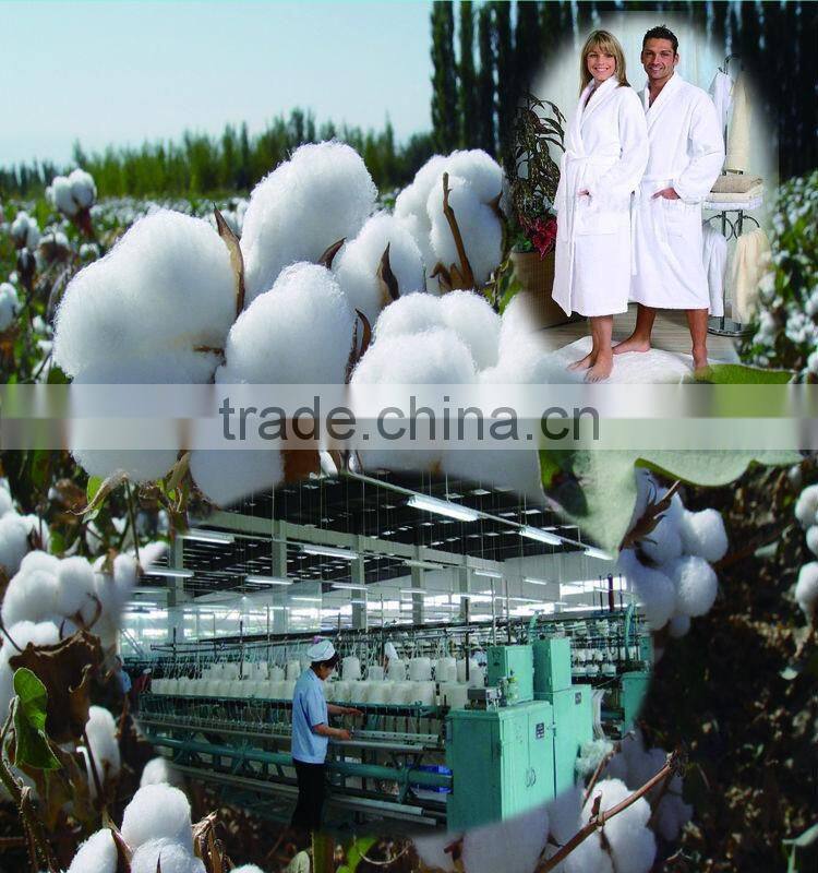 high quality terry bathrobe