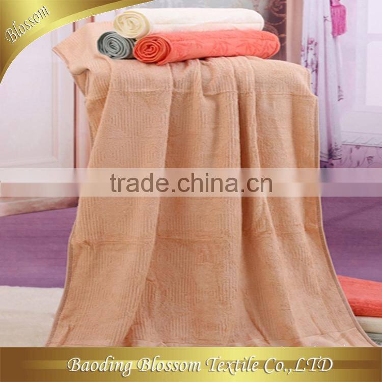 home design china supplier plain dyed bamboo bath towel wholesale 86*165cm