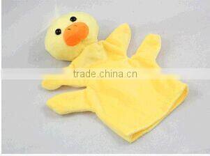 Jiangsu factory supply plush animal puppet