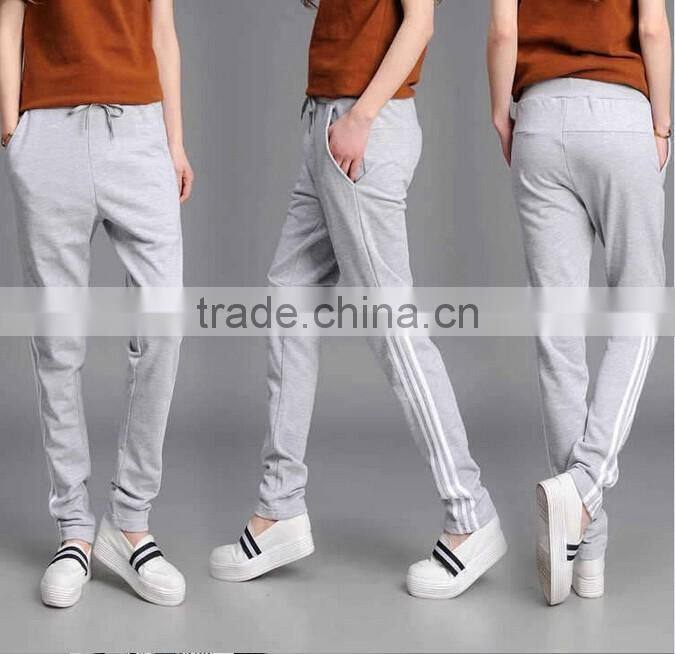 Wholesale Hot Sale Womens Sports Yoga Casual Harem Pants Girls Fashion Loose Trousers