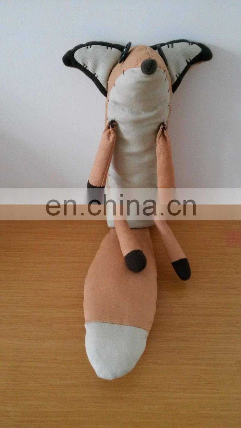 custom plush animal toy plush fox