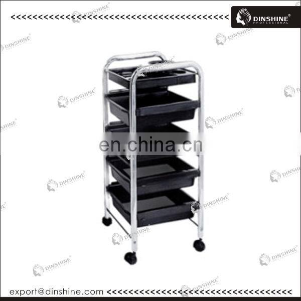 china factory directly wholesale adjustable beauty cheap hair salon drawer trolley cart