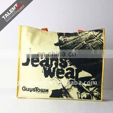 custom private silk screen printing fabric Shopping Bag