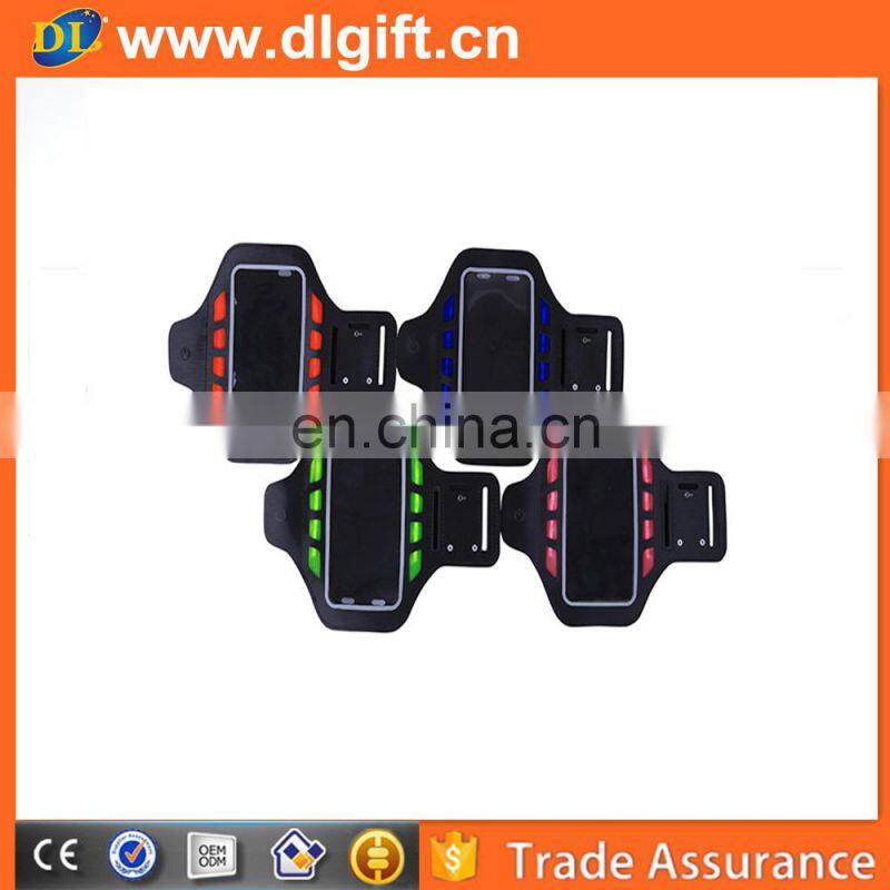 For apple phone sports armband, mobile phone Sport Armband Case with Key Holder and Headphone Jack