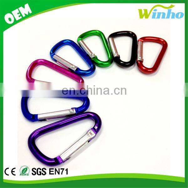 Winho promotional mini carabiner keychain