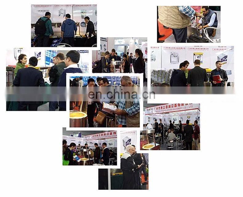 Kitchen equipment stainless steel table top electric hot food showcase bain marie warmer cover