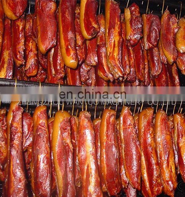 hot selling sausage dried smoked fish machine/meat smoker furnace price