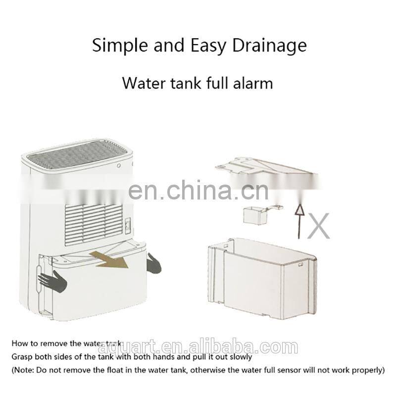 Mini Appliance AirPlus Anion Purification 500ml Portable Electronic Mini Dehumidifier Home Bathroom