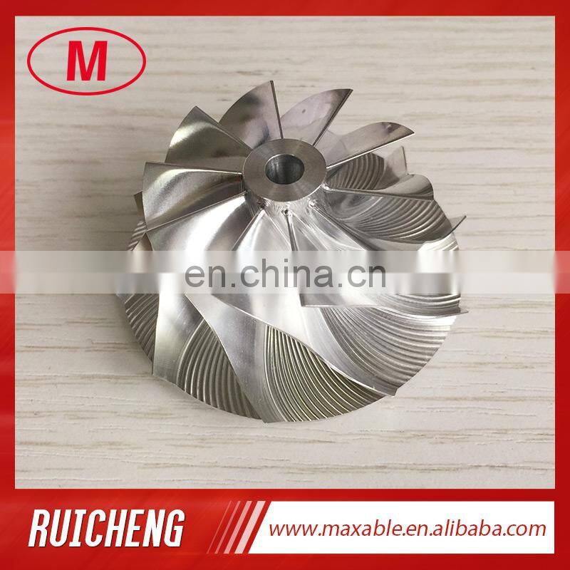 CT26 42.90/58.00mm 10+0 Blades high performance turbo aluminum 2618/milling/billet compressor wheel