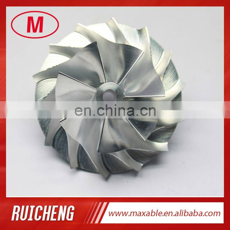 HX40 3599593 56.00/83.03mm 7+7 blades high performance turbocharger milling/aluminum 2618/billet compressor wheel for 3534921