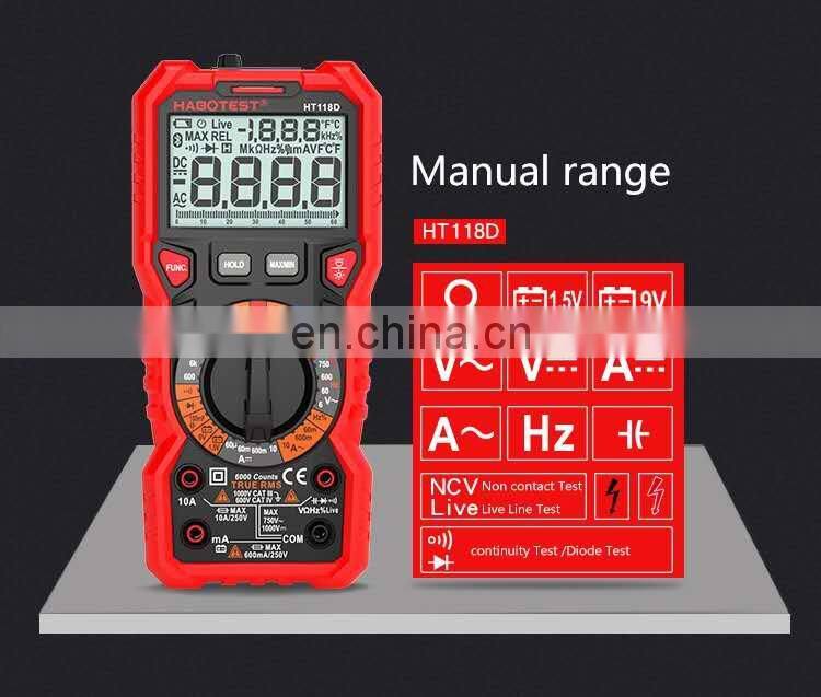 Analog multimeter LCD Size Pocket Multimeter Digital Clamp Multimeter