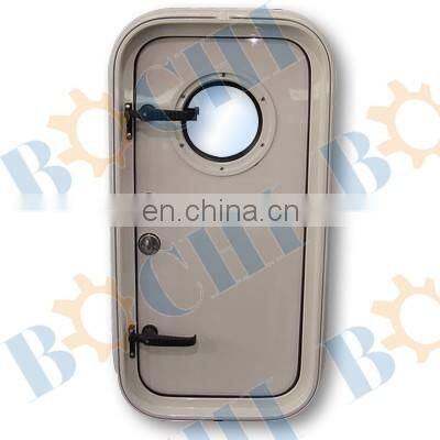 BOCHI Marine Aluminum/Steel Door with Round windows