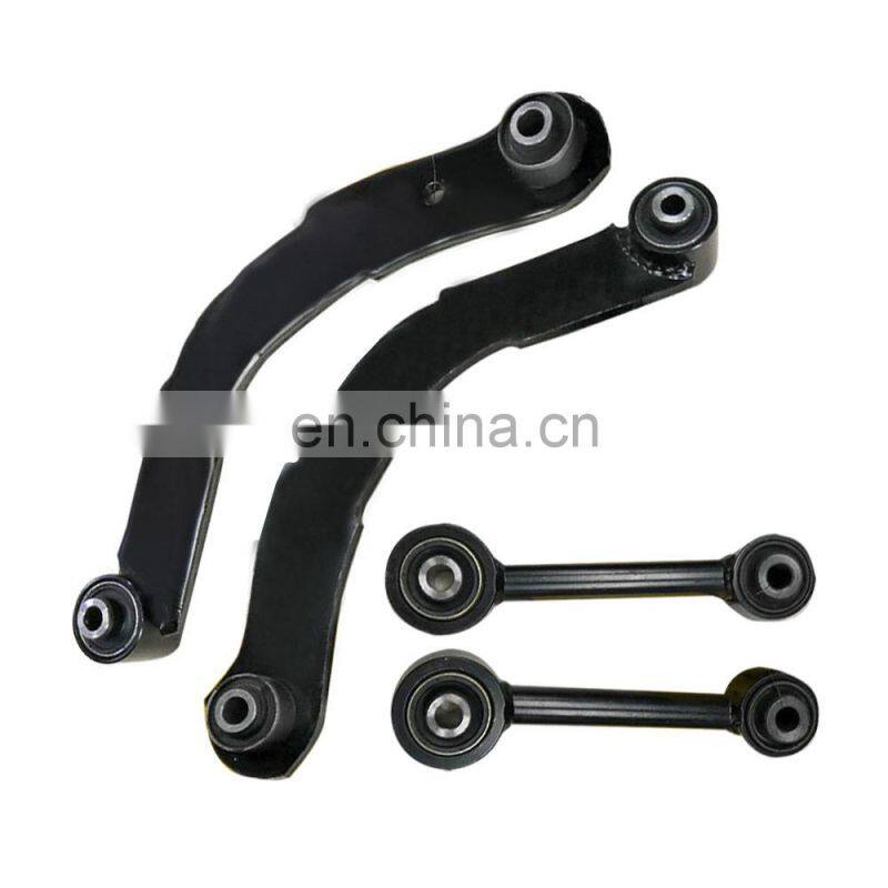 Rear Upper & Lower Control Lateral Toe Arm Set of 4 for Caliber Compass Patriot 5105270AB*2 5105271AB*2