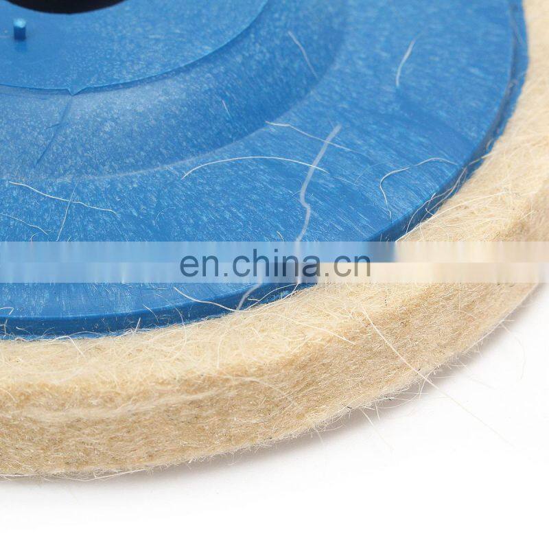 High quality abrasive wool felt polishing disc polishing wheel