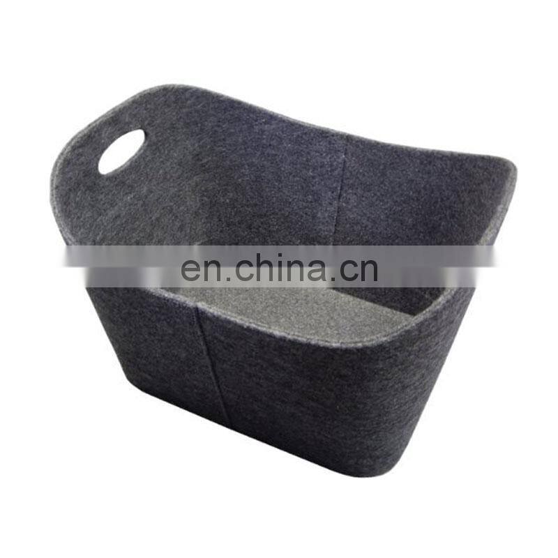 Amazon trends embossed logo felt Firewood Basket