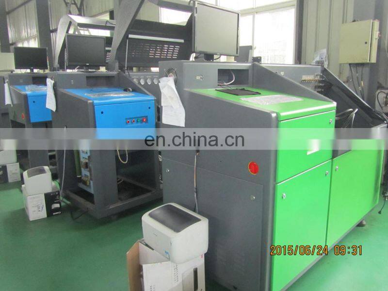 CRI HEUI injector test equipment including armature stroke testing solution