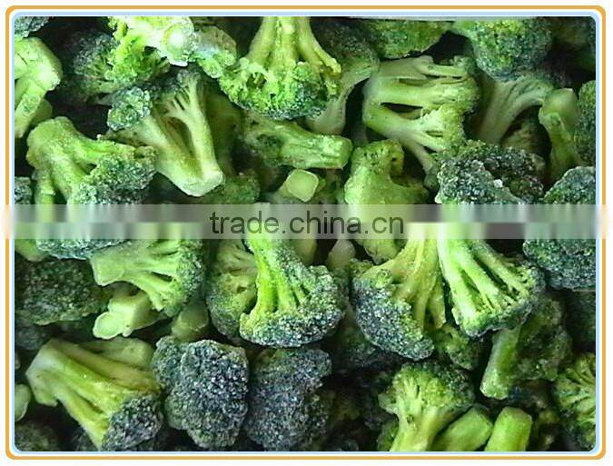 Agriculture organic frozen product, IQF, frozen vegetables & frozen broccoli