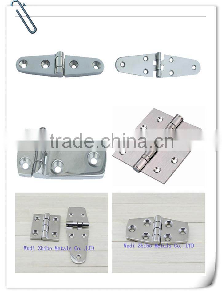 Stainless steel 304 butt hinge for flush doors marine door hinge for sale