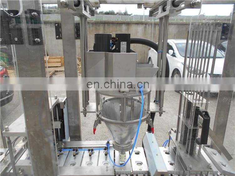 2018 New product coffee capsule manufacturing equipment, nespresso kcup coffee capsules filling machine