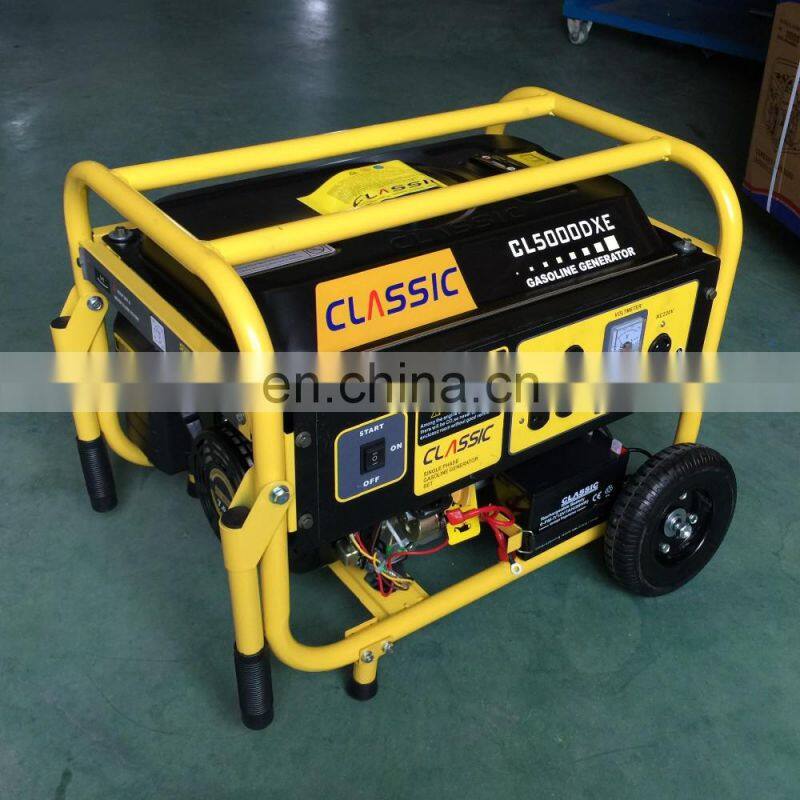 BISON CHINA TaiZhou 13hp 188f 5000 Watt Gasoline Generator Low Price 3 Phase And Generator