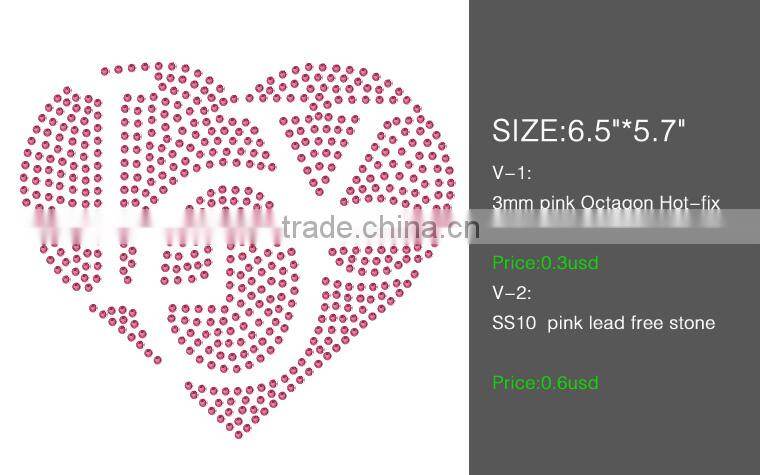 1103 Free sample! flat back hot fix rhinestone transfer,wedding dress rhinestone transfer, fashion dress rhinestone transfer