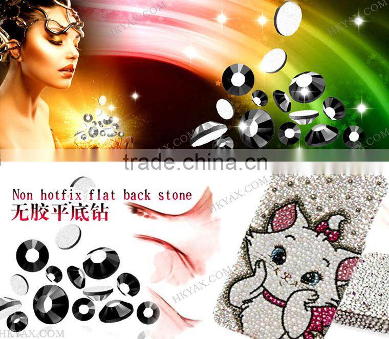 0421L 1440pcs SS10 3mm High quality Austria nail crystal stone, Korean nail stone crystal, non hot fix China crystal nail stone