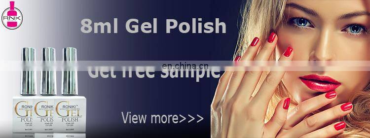 RONIKI 2019 Nail Art Custom Private Label Gel Enamel Soak Off Uv Gel Nail Polish