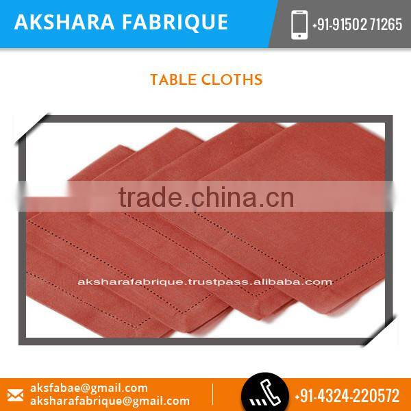 Wide Range of Designer Cotton Table Cloth for High Sale at Good Payment