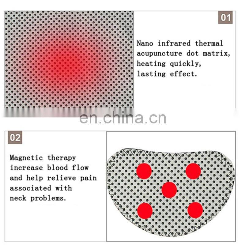 Tourmaline Magnetic Therapy Neck Massager Cervical Vertebra Protection Spontaneous Heating Belt Body Massager