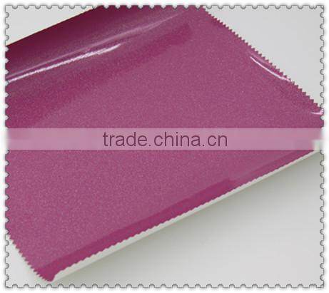 100% PU Synthetic Leather shiny leather bag bag leather