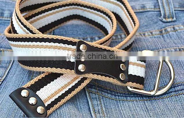 Fashion Woven Jeans studed belt