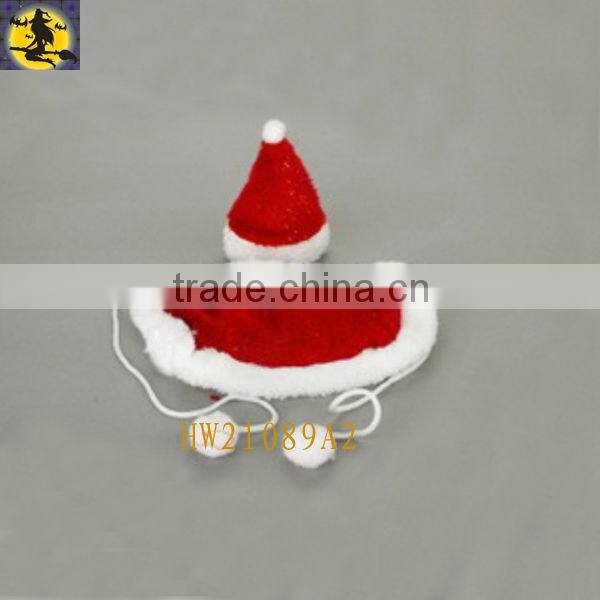 Lovely Big Felt Pet Christmas Santa Hat