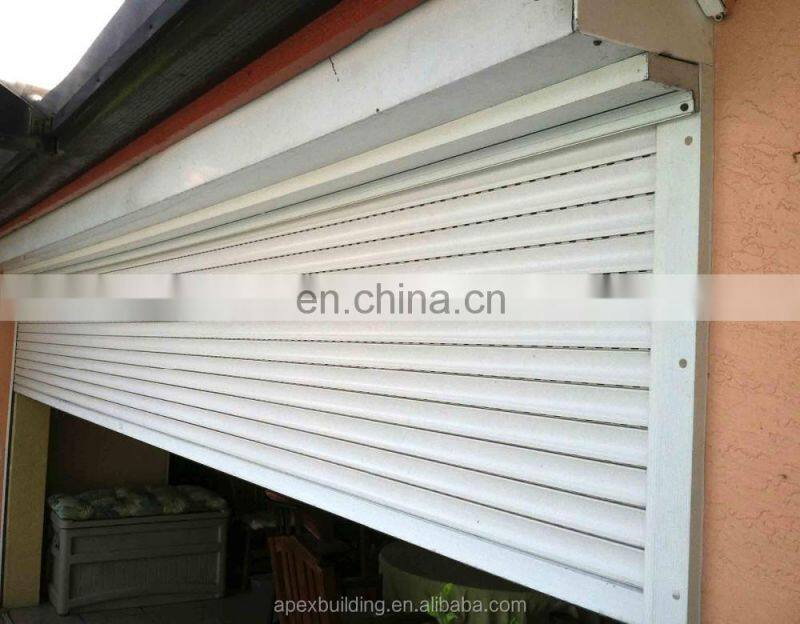 Aluminum home custom exterior roller shutters windows for indoor