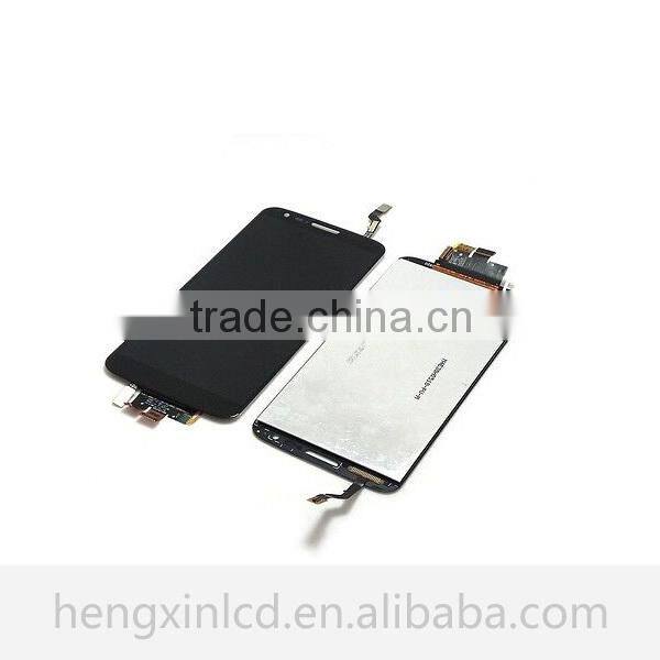 Wholesale LCD Screen Full Assembly For LG G2, For LG G2 LCD And Touch Screen Digitizer With Middle Frame