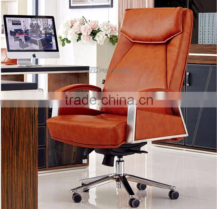 2016 popular modern commercial furniture high back leather swivel office executive chair