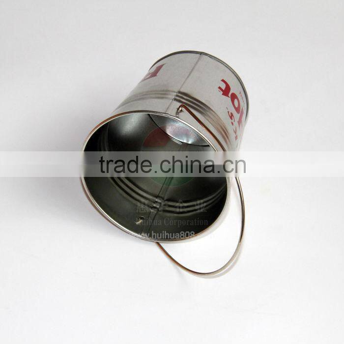 printed tinplate box packing christmas gift