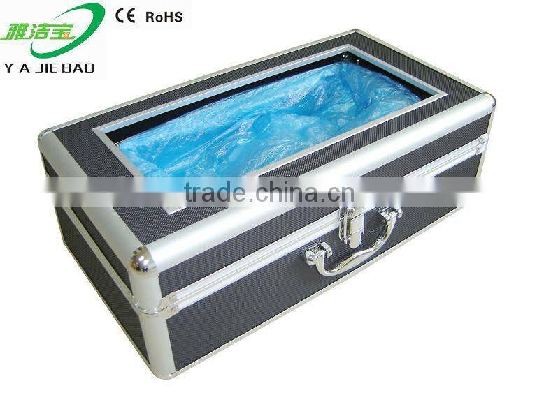 2015 new aluminum shoe cover box to keep clean Wet Umbrella Wrapping Machine