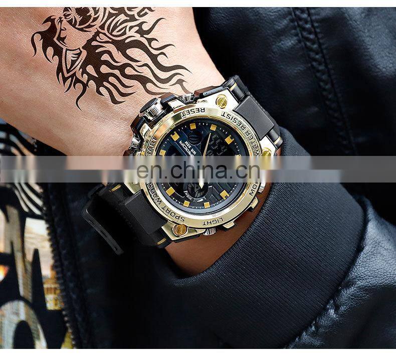 Wholesale Relojes Analog Display Luxury Quartz Wrist Watch Sport Waterproof Mens Digital Watches