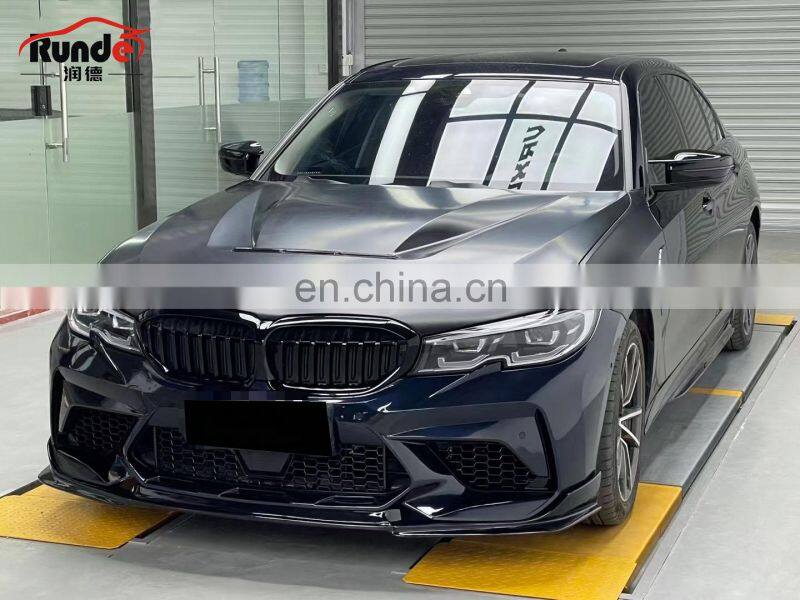 RD Brilliant Quality New arrival M2 M2C Style Body Kit Front Bumper Front Lip Grille For BMW 3 Series G20