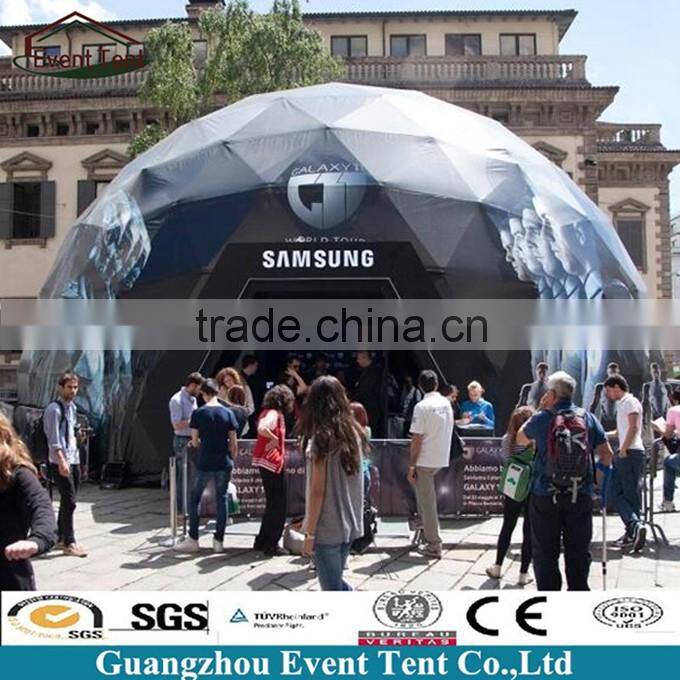 2015 popular new design beautiful large dome tent for sale