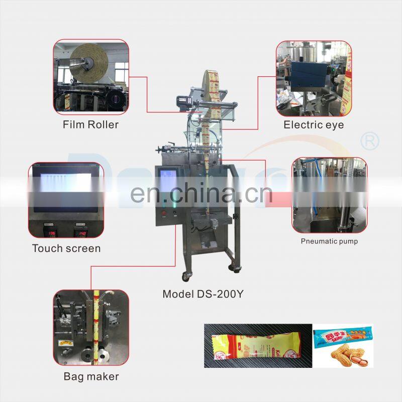 Filling Peanut Butter Ghee Packaging Machine Tomato Paste Sachet Packing Machine