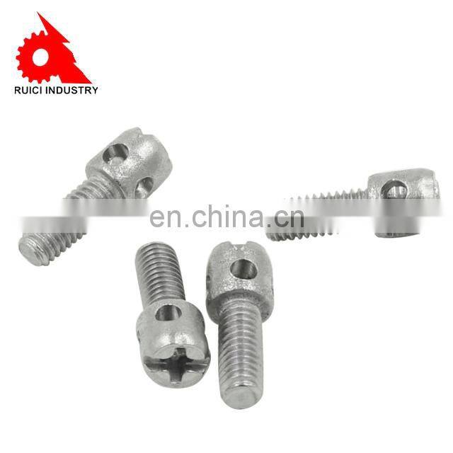 Single hole lead special cross screw m4-m8 for electric meter box