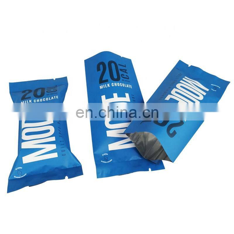 Custom back side sealing milk powder sachets pouch aluminum foil food grade packing bags for instant powdered milk
