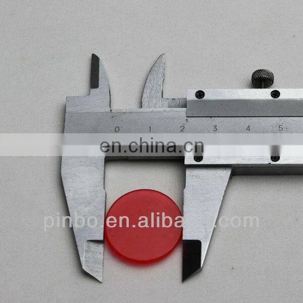 Customized Kerying Plastic Trolley Euro Coin Holder Keychain