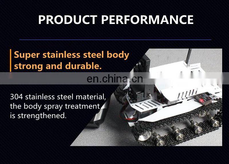 cheap education metal tracked robot tracks platform with remote control