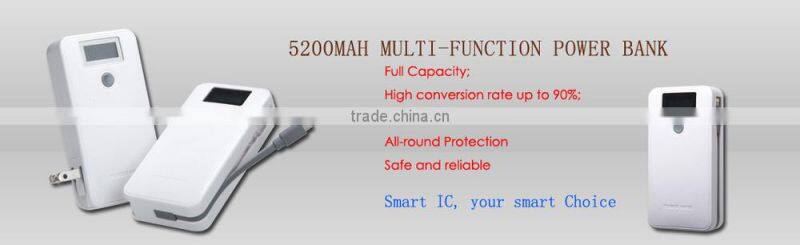 high capacity 9000mah portable personalized restaurant power bank HS