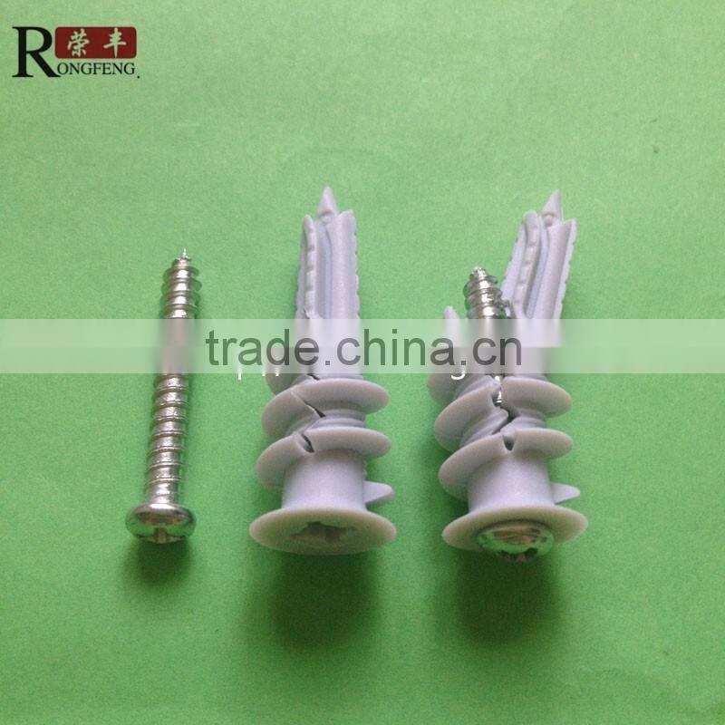 crack drywall anchor / opening screw anchor 13*40mm