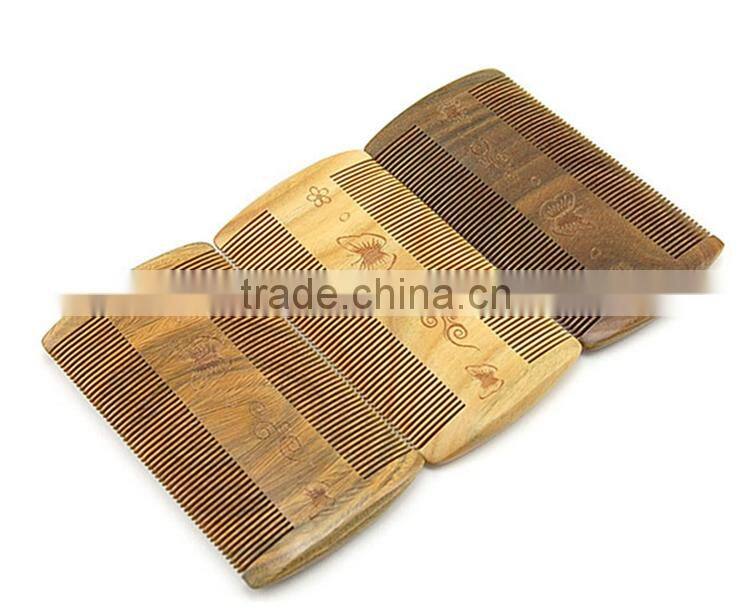 Wholesale 100% handmade palo santo beard combs for men