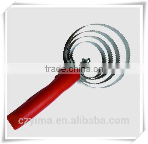 varnished wooden back horse dandy brush with stiff bristle