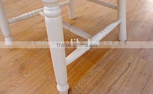 RCH-4189 Elegant and high gloss modern wedding chair white dining chairs